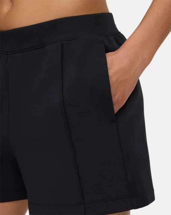 Under Armour Pantalón corto UA Unstoppable Fleece para mujer   Libre de impuestos