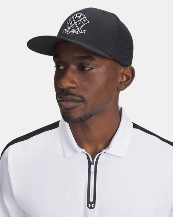 Under Armour Gorra elástica UA Iso-Chill Drive Low para hombre   COMPRAR AHORA