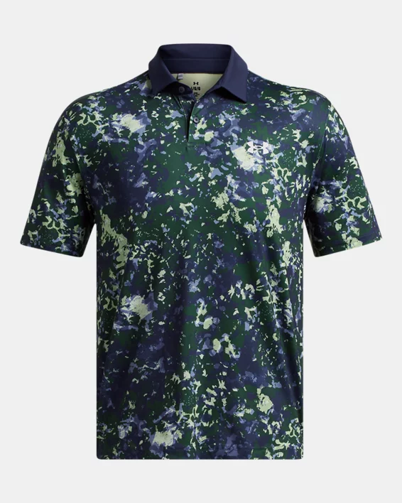 Under Armour Polo estampado UA Tee To Green para hombre   Ofertas de temporada