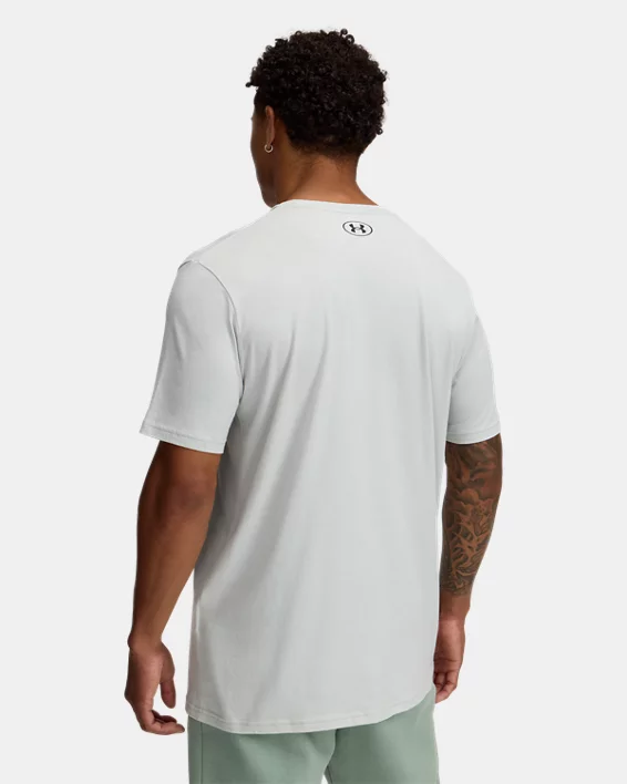 Under Armour Camiseta de manga corta UA Strip Logo para hombre   Rebajas de fin de temporada