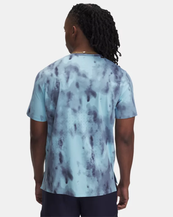 Under Armour Camiseta de manga corta con estampado UA Launch Elite para hombre   Precio ultrabajo