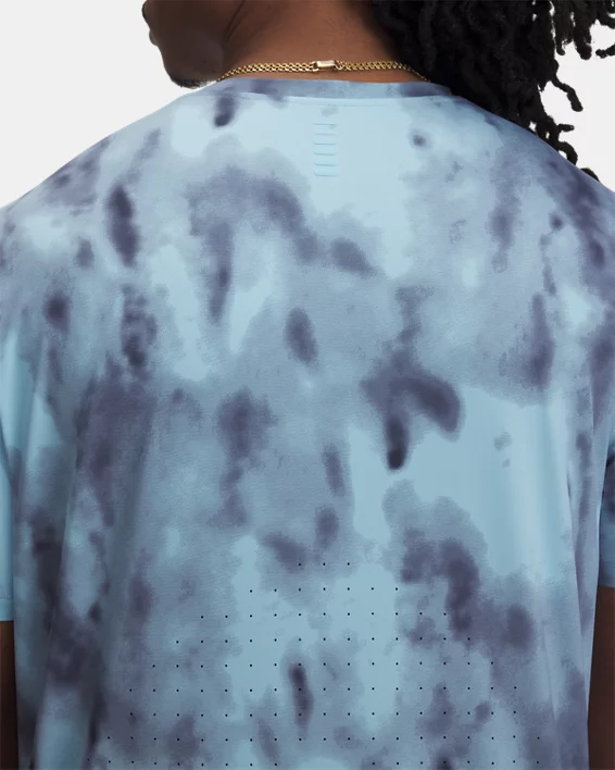 Under Armour Camiseta de manga corta con estampado UA Launch Elite para hombre   Precio ultrabajo