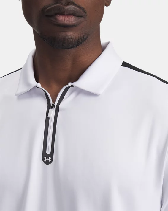 Under Armour Polo con cremallera UA Drive para hombre   Outlet