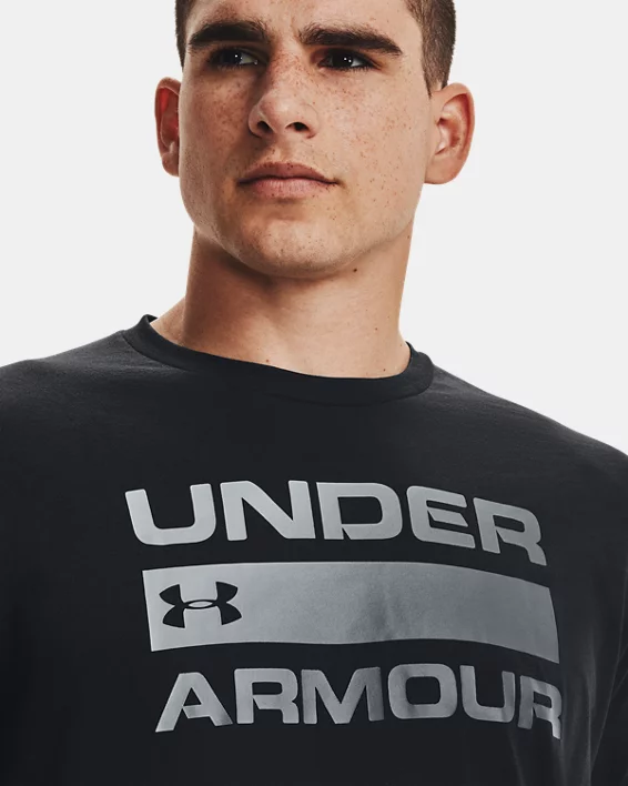 Under Armour Camiseta de manga corta UA Team Issue Wordmark para hombre   Rebajas baratas