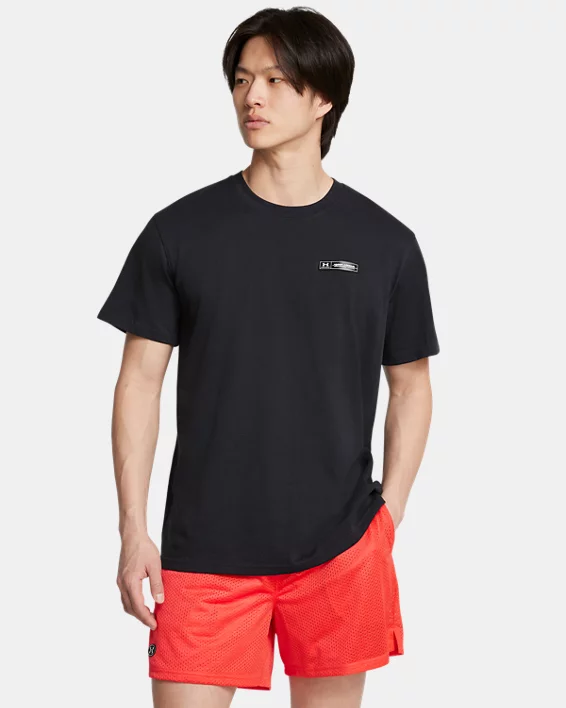 Under Armour Camiseta de manga corta UA Heavyweight Armour Label para hombre  