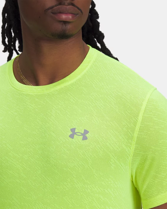 Under Armour Camiseta de manga corta UA Launch Camo para hombre   Rebajas top