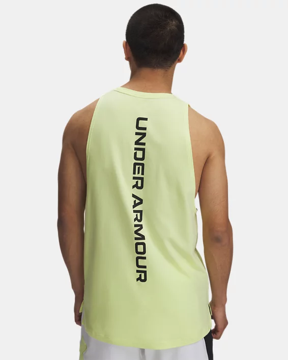 Under Armour Camiseta sin mangas UA Zone para hombre   Último día