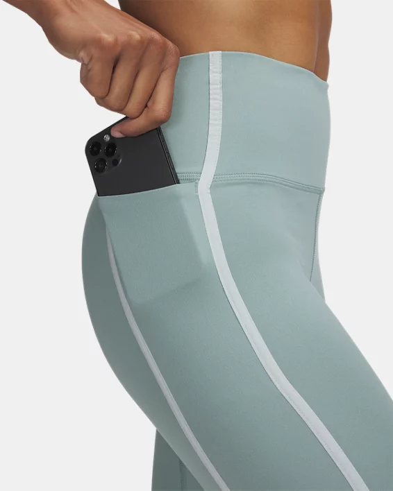 Under Armour Leggings tobilleros con ribete UA Meridian para mujer   Envío internacional gratuito