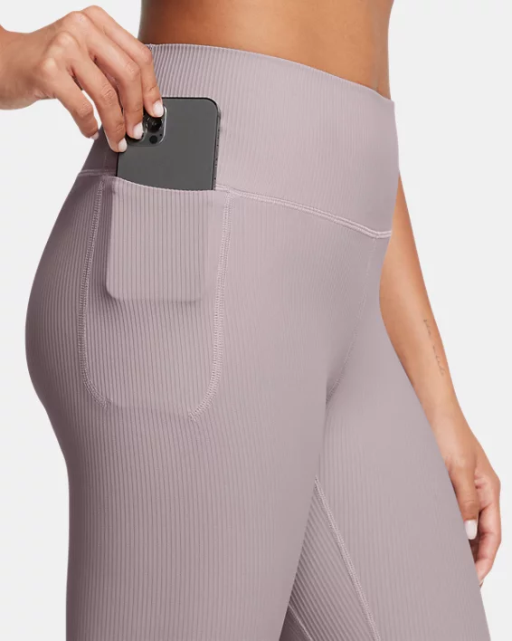 Under Armour Leggings tobilleros UA Meridian Rib para mujer   Grandes ahorros
