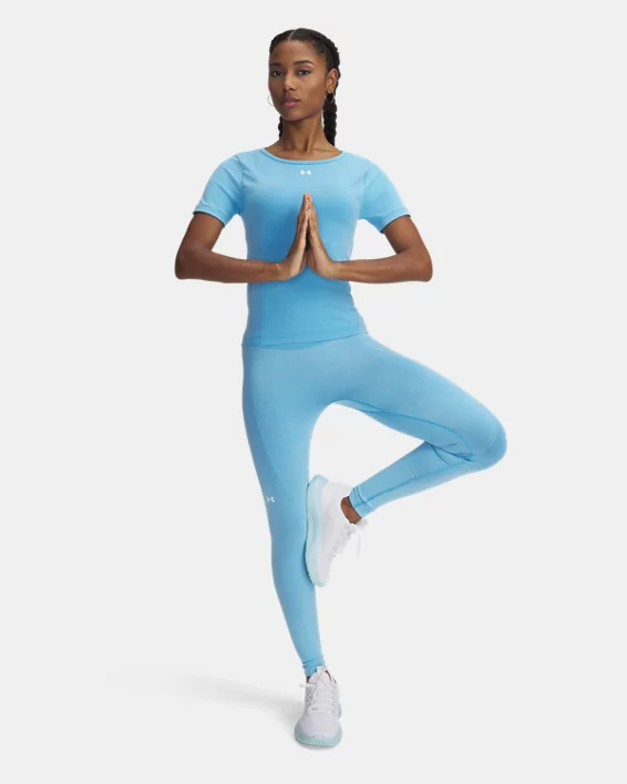 Under Armour Leggings tobilleros UA Vanish de efecto lavado sin costuras para mujer   Rebajas
