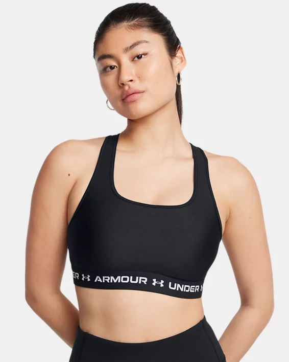 Under Armour Sujetador deportivo de sujeción media y espalda cruzada Armour® para mujer   Liquidación