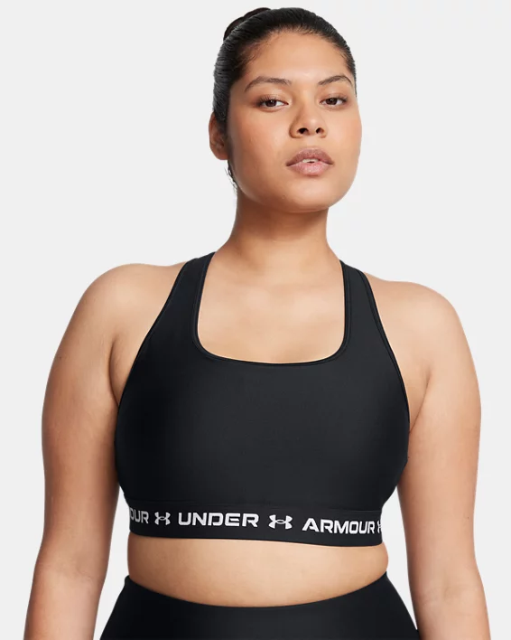 Under Armour Sujetador deportivo de sujeción media y espalda cruzada Armour® para mujer   Liquidación