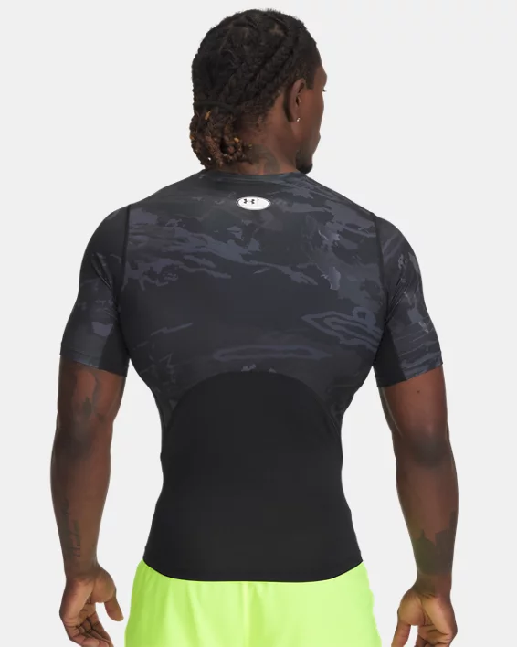 Under Armour Camiseta de manga corta estampada HeatGear® para hombre   Rebajas top