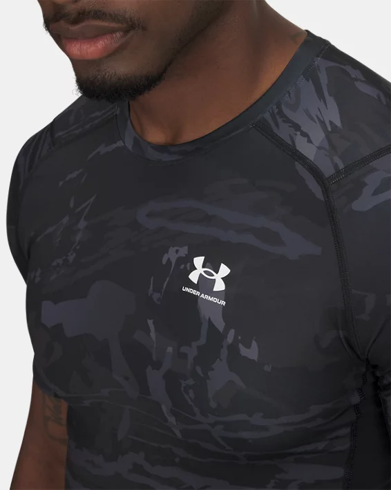 Under Armour Camiseta de manga corta estampada HeatGear® para hombre   Rebajas top