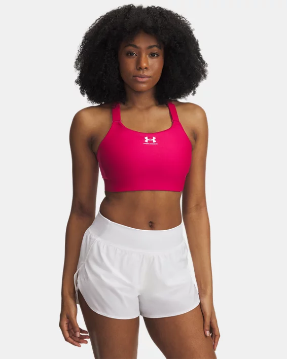 Under Armour Sujetador deportivo de sujeción alta HeatGear® Armour para mujer   Último día