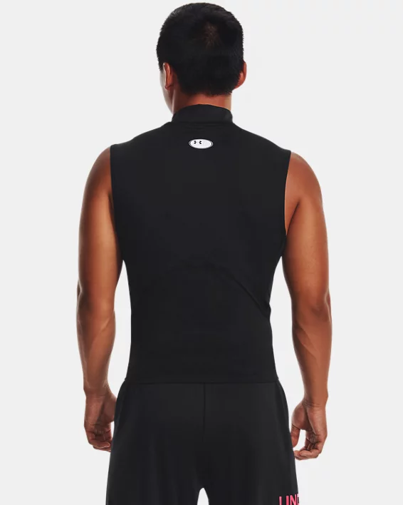 Under Armour Camiseta de cuello cerrado sin mangas HeatGear® para hombre   Precio de fábrica