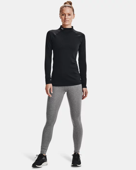 Under Armour Camiseta de manga larga y cuello alto ColdGear® para mujer   Grandes descuentos