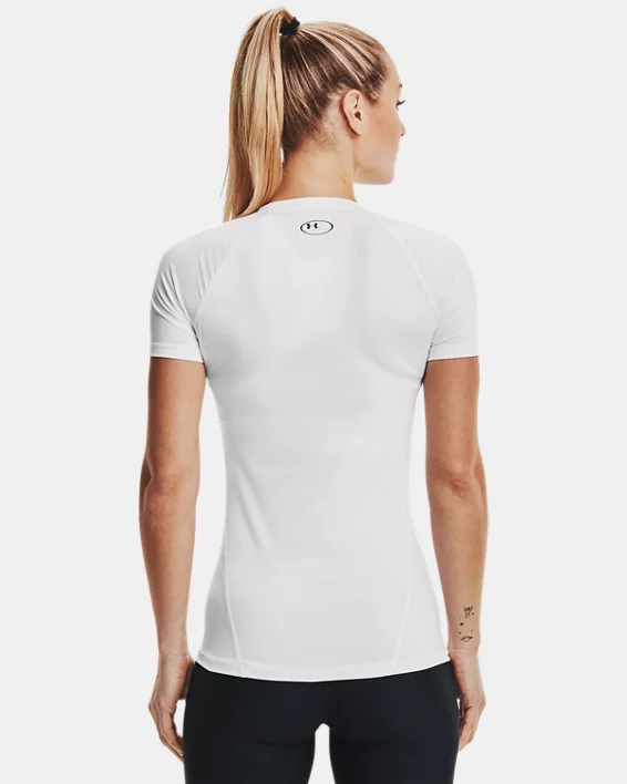 Under Armour Camiseta de manga corta HeatGear® Compression para mujer   Tienda de fábrica