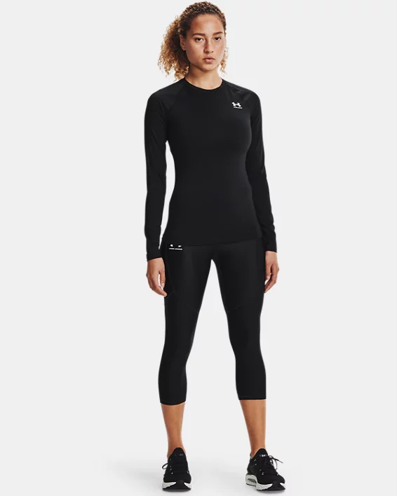 Under Armour Camiseta de manga larga de compresión HeatGear® para mujer   Limitado a 3 días