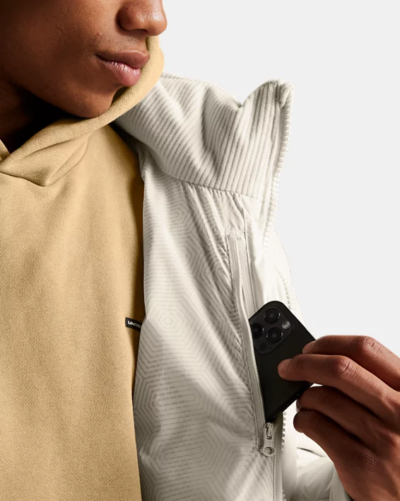 Under Armour Chaqueta acolchada de pana UA Limitless Down para hombre   Ahorra y exporta