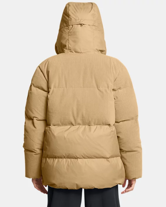 Under Armour Chaqueta acolchada de pana Limitless Down Oversized para mujer   En oferta