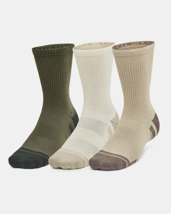 Under Armour Calcetines largos UA Performance Tech unisex - Paquete de 3  
