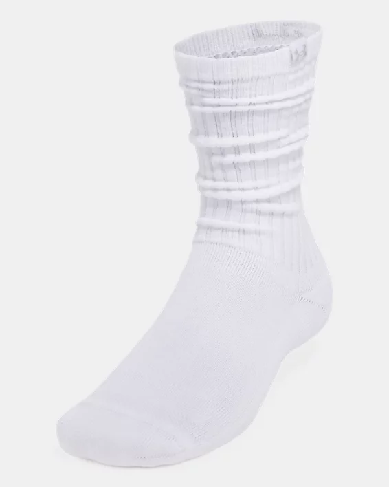 Under Armour Calcetines de algodón fruncidos UA Sportstyle unisex - Paquete de 2   Últimos 2 días