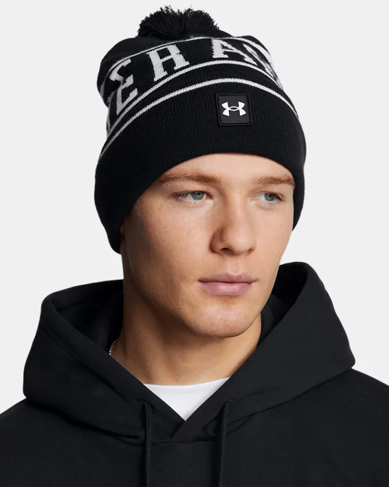 Under Armour Gorro con pompón UA Halftime para hombre   Libre de impuestos