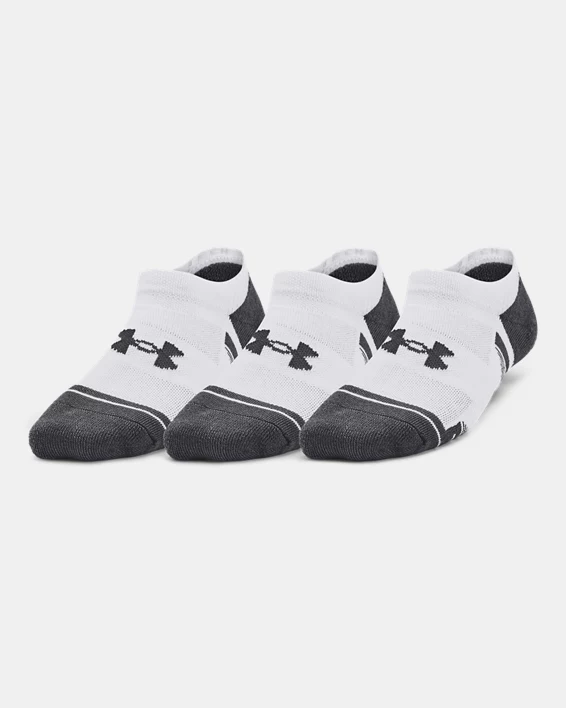Under Armour Calcetines invisibles UA Performance Tech para niño/a - Paquete de 3