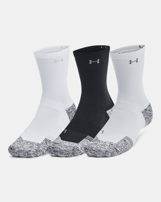Under Armour Calcetines de media caña UA ArmourDry® Pro unisex - Paquete de 3