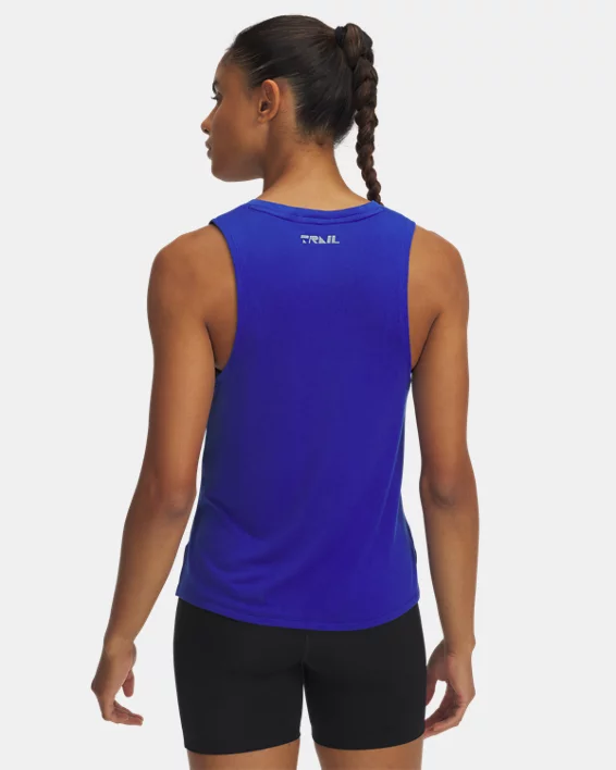 Under Armour Camiseta de tirantes UA Trail Run para mujer   Rebajas de fábrica
