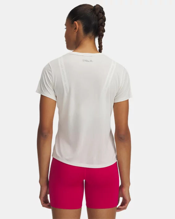 Under Armour Parte de arriba de manga corta UA Trail Run para mujer   Liquidación