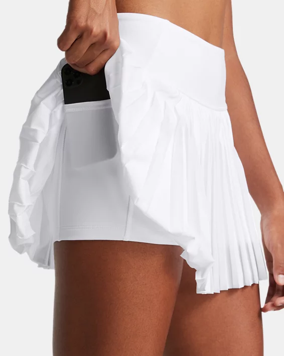 Under Armour Minifalda pantalón deportiva plisada UA para mujer   Oferta especial de fábrica