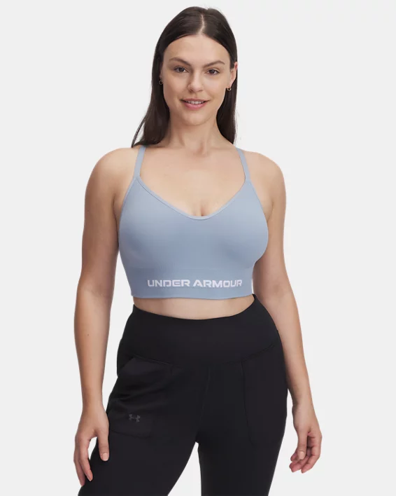 Under Armour Sujetador deportivo de sujeción baja UA Vanish Seamless para mujer   Precios de Black Friday