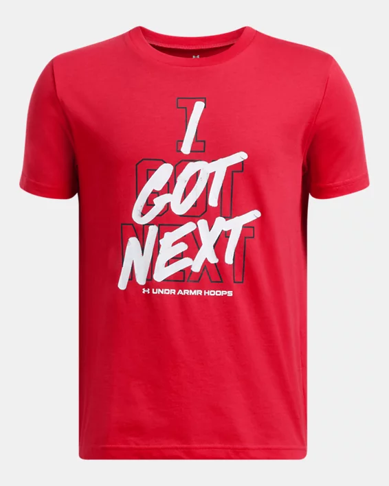 Under Armour Camiseta de manga corta UA Hoops Next para niño   Ofertas especiales