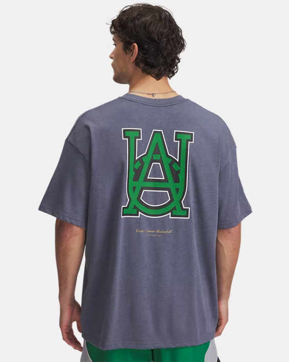 Under Armour Camiseta de manga corta UA Heavyweight Hoops Courtside para hombre   En línea