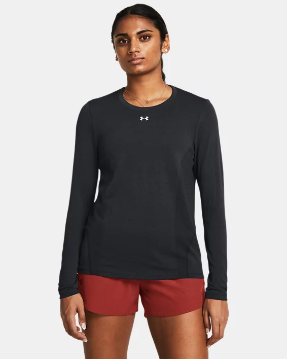 Under Armour Camiseta holgada de manga larga UA Vanish Seamless para mujer