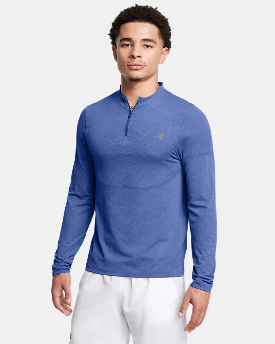 Under Armour Sudadera con cremallera de ¼ UA Vanish Elite Seamless para hombre