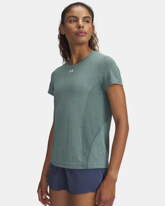 Under Armour Camiseta holgada de manga corta UA Vanish Seamless para mujer
