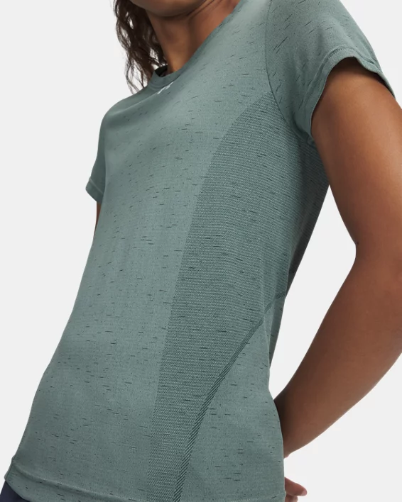 Under Armour Camiseta holgada de manga corta UA Vanish Seamless para mujer   Envío gratis
