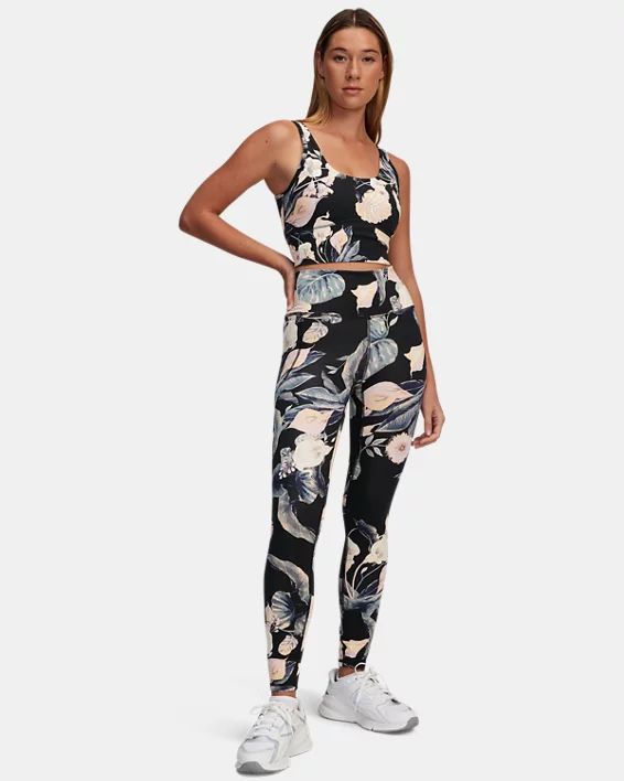 Under Armour Camiseta de tirantes corta y estampada UA Meridian Fitted para mujer   Últimos 2 días
