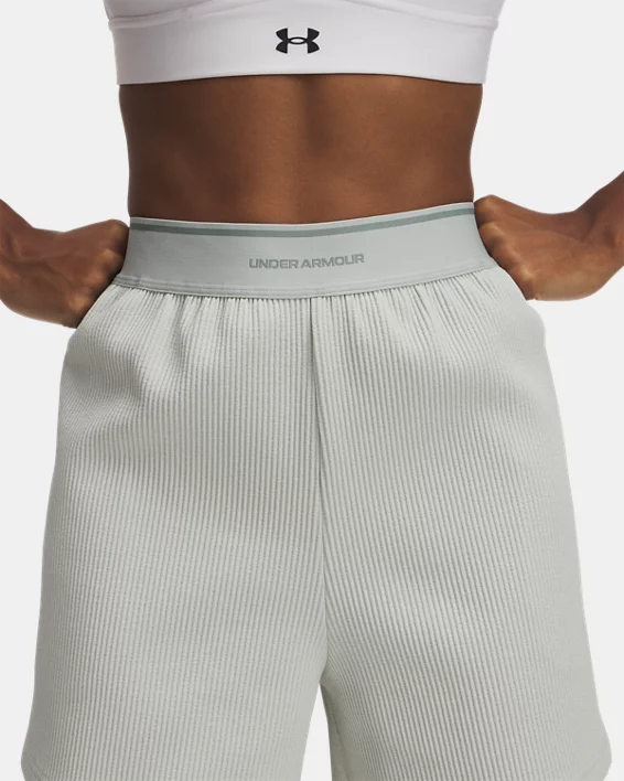 Under Armour Pantalón corto acanalado UA Meridian para mujer   Último día