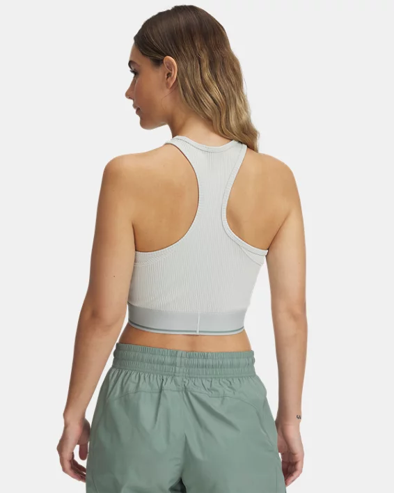 Under Armour Camiseta de tirantes UA Meridian Rib Branded para mujer   Promoción por tiempo limitado