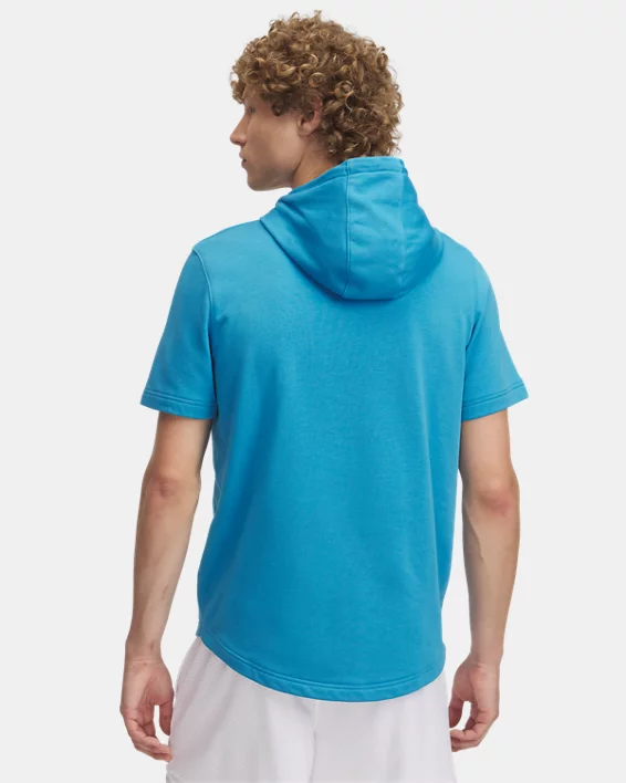 Under Armour Sudadera con capucha de manga corta UA Rival Terry para hombre   Mejor oferta