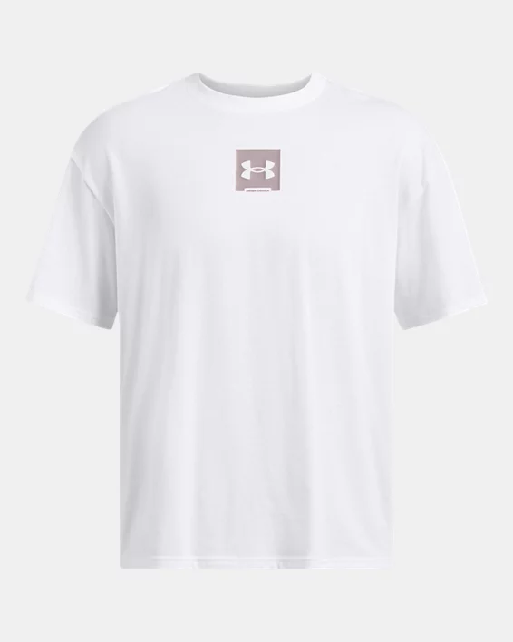 Under Armour Camiseta de manga corta UA Heavyweight Oversized SM Box para hombre   Rebajas top