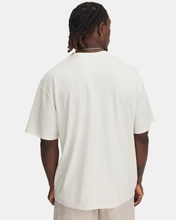 Under Armour Camiseta de manga corta oversize UA Heavyweight Varsity para hombre   Envío gratis