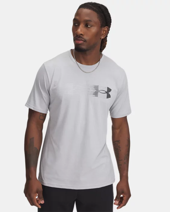 Under Armour Camiseta de manga corta UA Fly In Logo para hombre   COMPRAR AHORA