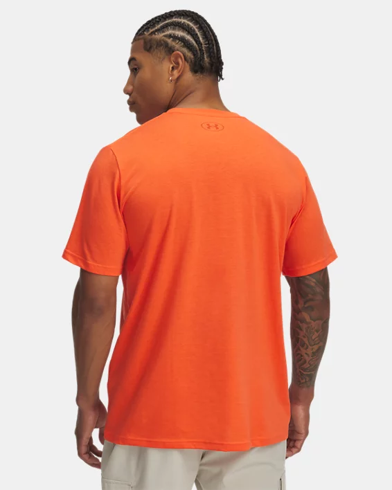 Under Armour Camiseta de manga corta UA Reflective Big Logo para hombre   Oferta especial de fábrica