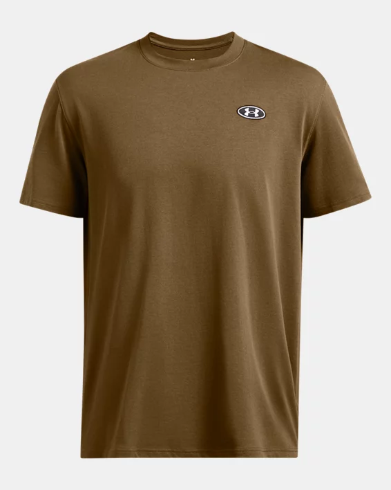 Under Armour Camiseta de manga corta UA Heavyweight Left Chest Patch para hombre   Superdescuento