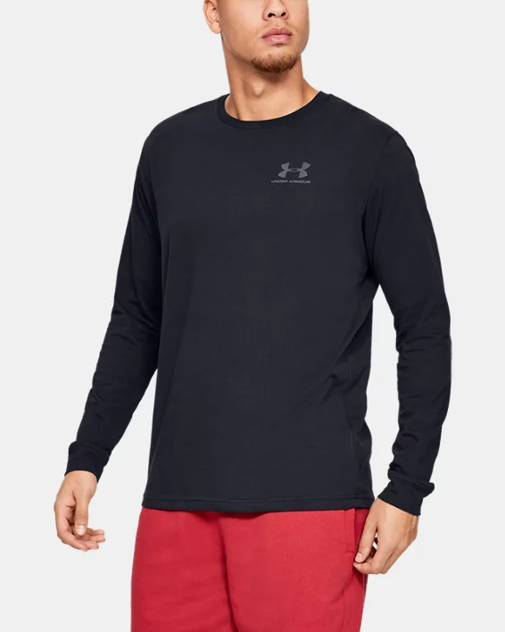 Under Armour Camiseta de manga larga UA Left Chest para hombre  